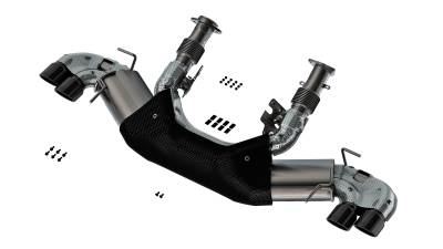 Borla - Borla 140841BC ATAK Cat-Back Exhaust Dual Split Rear Exit for 20-26 Corvette 6.2