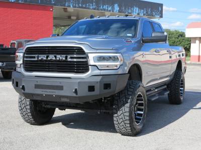 Steelcraft - Steelcraft 71-12280 Black Fortis Front Bumper for 19-24 RAM 2500/3500