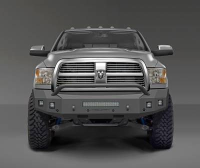 Steelcraft - Steelcraft 71-12260HP Black Fortis Front Bumper for 10-18 RAM 2500/3500