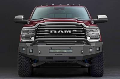 Steelcraft - Steelcraft 71-12280HP Black Fortis Front Bumper for 19-24 RAM 2500/3500