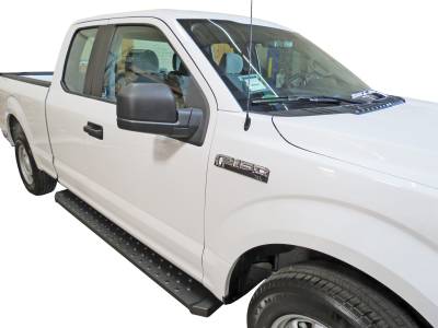 Steelcraft - Steelcraft 600-14100 STX600 Black Running Boards for 15-25 Ford F150 Regular Cab