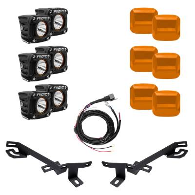 Rigid Industries - Rigid Industries 41637 Revolve LED Headlight Kit for Can-Am