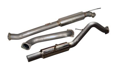 Injen - Injen SES9016 Performance Exhaust for 14-19 Ford Fiesta ST L4-1.6L Turbo