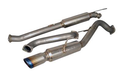 Injen - Injen SES9016RS Performance Exhaust for/Race Series 14-19 Ford Fiesta ST 1.6T