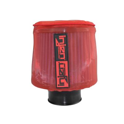 Injen - Injen 1034RED Hydroshield Red 6.75" Base x 5" Tall x 5" Top