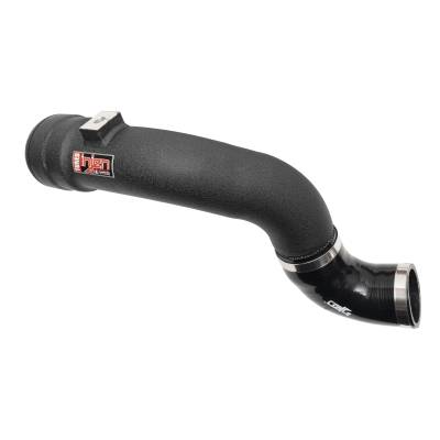 Injen - Injen SES9004ICPCWB Cold Side Intercooler Pipe Wrinkle Blk 17-22 SD Truck 6.7LTD