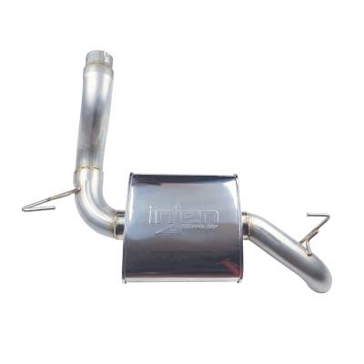 Injen - Injen SES5006AB High Tuck Axle Back Exhaust System for 18-25 Wrangler JL 2.0/3.6
