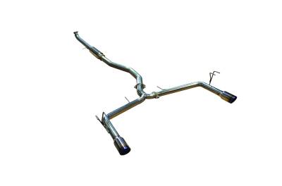 Injen - Injen SES1572TT Performance Exhaust for 16-21 Honda Civic 1.5L Turbo Sedan
