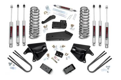 Rough Country Suspension Systems - Rough Country 46533 4" Suspension Lift Kit 80-96 Ford F150 4WD