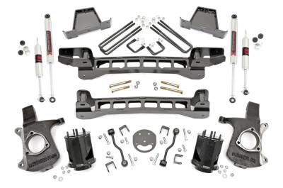 Rough Country Suspension Systems - Rough Country 23440 6" M1 Lift Kit w/Shocks for 99-06 Silverado/Sierra 1500 RWD