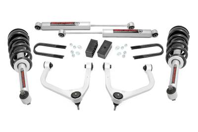 Rough Country Suspension Systems - Rough Country 28831 3.5" Suspension Lift Kit 19-24 Sierra 1500 Gas
