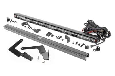 Rough Country Suspension Systems - Rough Country 80668 Grille Mount 30" LED Light Bar Kit for 16-23 Toyota Tacoma