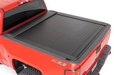 Rough Country Suspension Systems - Rough Country Manual Retracting Tonneau Cover Silverado/Sierra 5.8' 46119552A