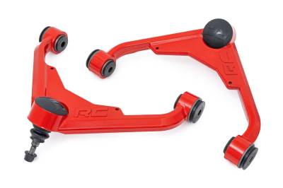 Rough Country Suspension Systems - Rough Country 1859RED 3" Lift Front Control Arms 01-10 Silverado/Sierra 2500HD