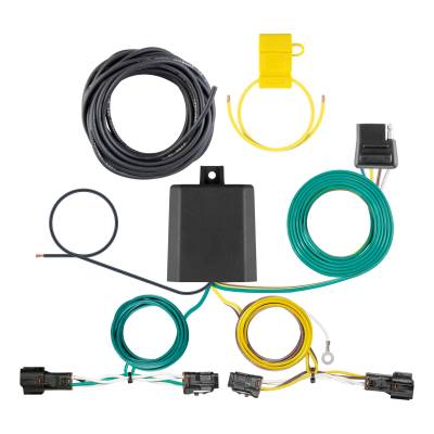 CURT - Custom Wiring Harness 4-Way Flat Output for Kia EV6