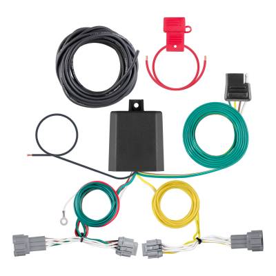 CURT - CURT 56511 Custom Wiring Harness 4-Way Flat Output Select Nissan Ariya