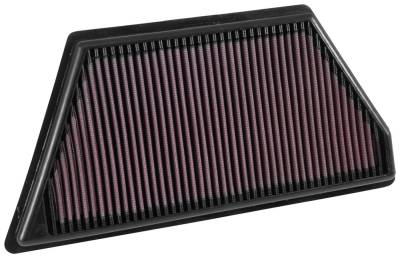 K&N - K&N 33-5055 Drop-In Replacement Air Filter