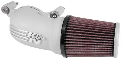 K&N - K&N 57-1137S FIPK Performance Cold Air Intake Kit for Harley