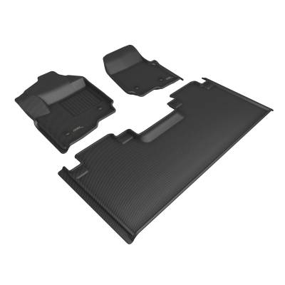 3D MAXpider - 3D MAXpider L1FR16001509 KAGU Floor Mat for 23-26 Ford F250/F350 Super Duty