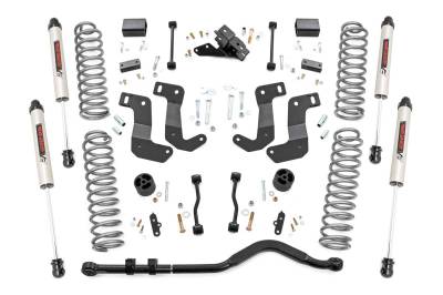 Rough Country Suspension Systems - Rough Country 79570 3.5" V2 C/A Drop Lift Kit for 24-26 Jeep Wrangler JL 4DR 4WD