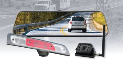 Brandmotion - Brandmotion TRNS-2170 Park Assist Camera/Rear View Mirror Kit