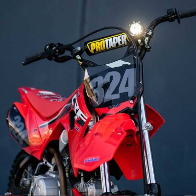 Baja Designs - Baja Designs 387002 Moto Electric Start Pit Bike S1 Auxiliary Light Kit
