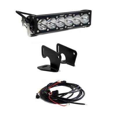 Baja Designs - Baja Designs 447167 OnX6+ 10" Hood Mount Light Bar Kit