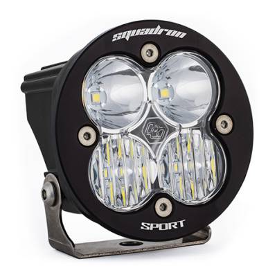 Baja Designs - Baja Designs 580003 Squadron-R Sport Black LED Auxiliary Light Pod
