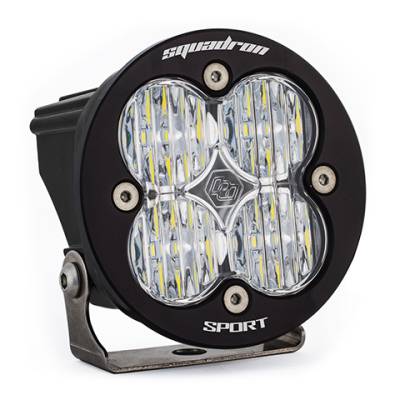 Baja Designs - Baja Designs 580005 Squadron-R Sport Black LED Auxiliary Light Pod