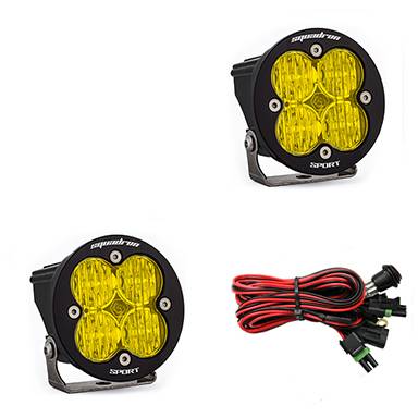 Baja Designs - Baja Designs 587815 Squadron-R Sport Black LED Auxiliary Light Pod Pair