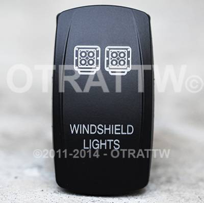 sPOD - sPOD 860525 LED Windshield Lights Contura V Rocker