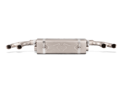 Akrapovic - Akrapovic S-PO/TI/6H Slip-On Line Titanium for 17-19 Porsche 911 Turbo/Turbo S