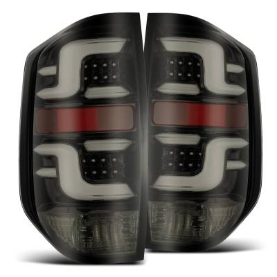 AlphaRex - AlphaRex 672010 Jet Black LED Taillights for 14-21 Toyota Tundra