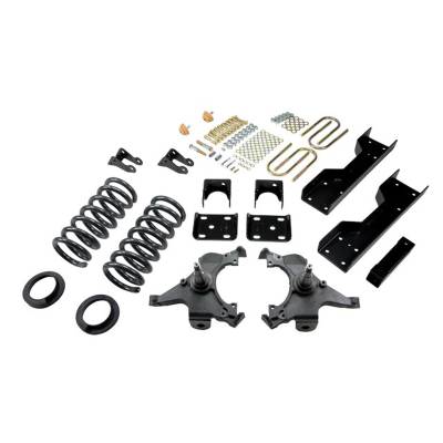 Belltech - Belltech 693 Front/Rear Lowering Kit w/o Shocks for Chevy/GMC Ext Cab 2WD