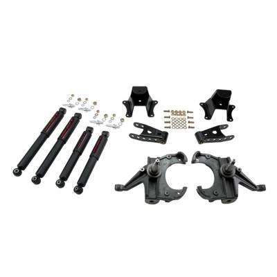 Belltech - Belltech 706ND F/R Lowering Kit w/Nitro Drop2 Shocks for Chevy/GMC Std Cab 2WD