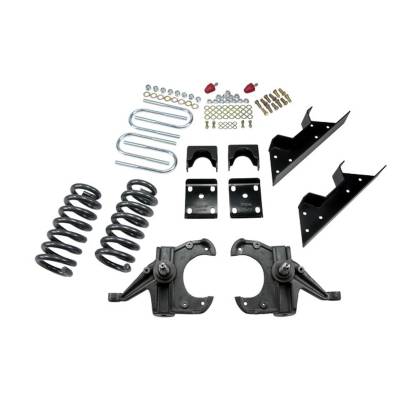 Belltech - Belltech 707 Front/Rear Complete Lowering Kit w/o Shocks for Chevy/GMC Std Cab