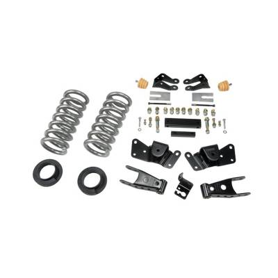 Belltech - Belltech 715 Front & Rear Complete Lowering Kit w/o Shocks GM Crew Cab 2wd