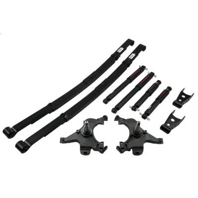 Belltech - Belltech 782ND F/R Complete Kit w/Nitro Drop2 Shocks 92-99 C1500 Suburban 2WD