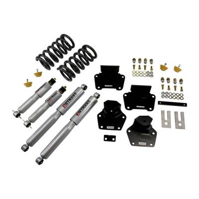 Belltech - Belltech 802SP F/R Complete w/Street Performance Shocks for 97-04 Dodge Dakota