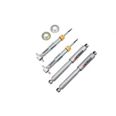 Belltech - Belltech 9504 Street Performance Shock Set Lowered Front/Rear for Chevy/GMC