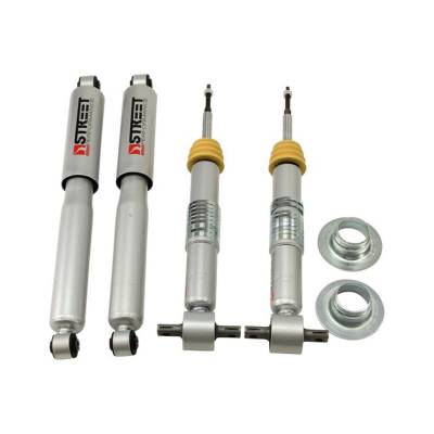 Belltech - Belltech 9534 Street Performance Shock Set Lowered Front/Rear for Chevy/GMC