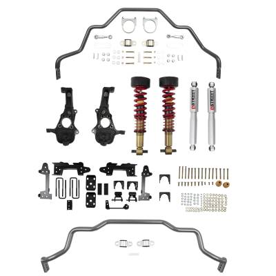 Belltech - Belltech 1041HK Height Adjustable Front Coilovers & Rear Sway Bar Complete Kit