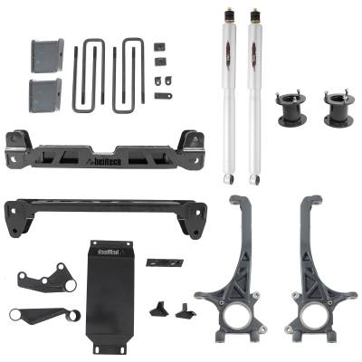 Belltech - Belltech 154301BK4 4" Lift Kit Front Spacers/Rear Trail Performance Shocks