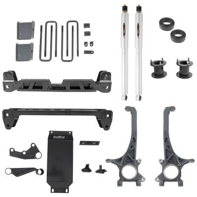 Belltech - Belltech 154301BK6 6" Lift Kit Front Spacers/Rear Trail Performance Shocks Only