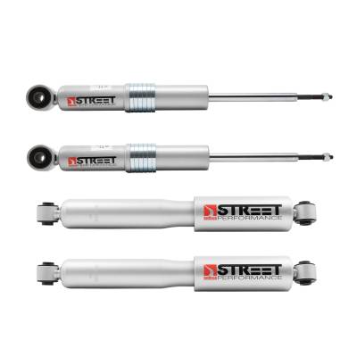 Belltech - Belltech 95111 Street Performance Shock Set Lowered Front & Rear for Chevy/GMC