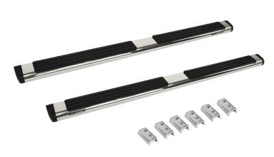 Big Country - Big Country 396224876 6" Widesider Side Steps Complete Kit w/Brackets