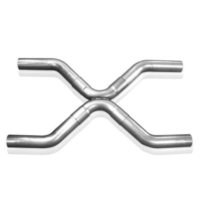 Stainless Works - Stainless Works 225XSS SS Works 2.25" x Style Crossover Kit