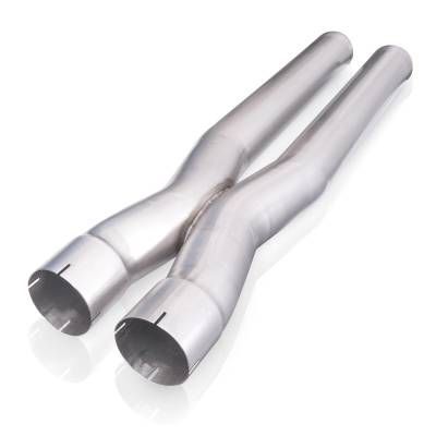 Stainless Works - Stainless Works 25XP413SS SS Works 2.5" X-Pipe 4-1/8" Centerline Width