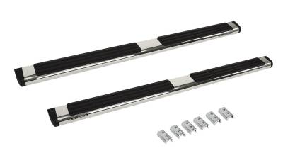Big Country - Big Country 396401876 6" Widesider Side Steps Complete Kit w/Brackets