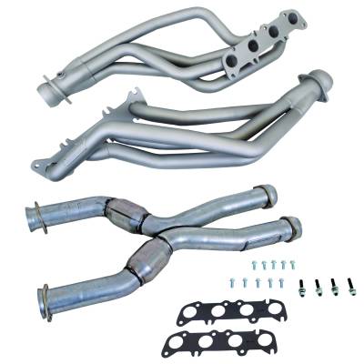 BBK Performance Parts - BBK 16342 1.75" Long Tube Headers w/Midpipe 86-04 Mustang Coyote SWAP
